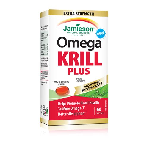 Jamieson Omega Complete Super Krill 500mg 60's 60 .